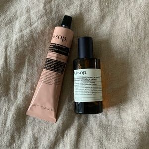 Aēsop Resurrection Hand Balm + Olous Room Spray BNWT